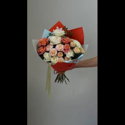 Букет цветов на 8 марта № 753