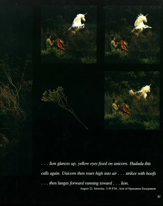 Книга-дневник "The UNICORN OF KILIMANJARO by Robert Vavra - ФОТОРЕПОРТАЖ ИЗ ВОСТОЧНОЙ АФРИКИ".
Фотография от Joseph Saccoman