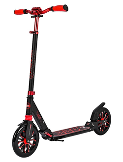 Городской самокат Sportsbaby City Scooter MS-230 черно-красный