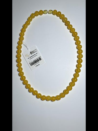 Бусы шары из натурального янтаря
