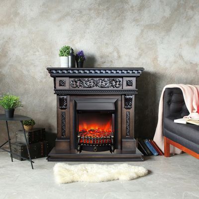 Электрокамин Verona AO с очагом Fobos