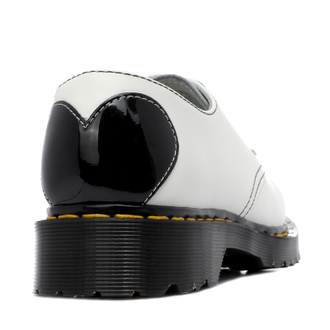 Ботинки Dr. Martens 1461 Hearts Smooth & Patent Lamper белые