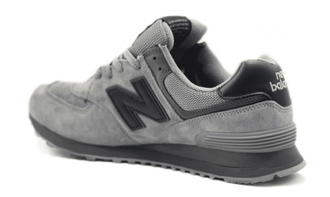 New Balance 574 серые с черным Арт. S09 новые