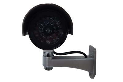 CO-DM024 Муляж уличной камеры видеонаблюдения, с отсеком для двух батарей типа АА