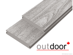 Террасная доска Outdoor NEVADA/CALIFORNIA полнотелая Серый