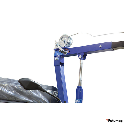 Грузовой электротрицикл Rutrike D4 NEXT с краном 1800 60V1200W