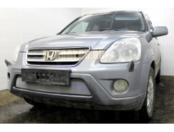 Защита радиатора Honda CR-V II 2004-2007 chrome