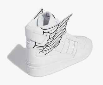 Adidas Jeremy Scott Wings 4.0 White сзади