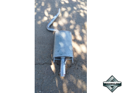 Глушитель выхлопной системы задний