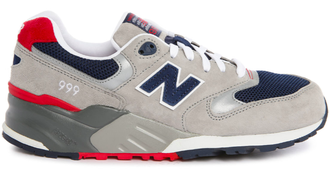 New Balance 999 Серые с синим (41-44) Арт. 044F