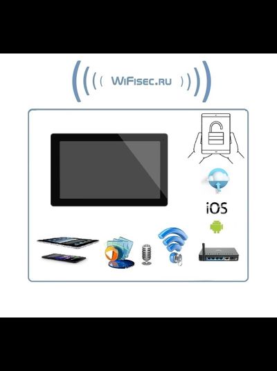 Novicam FREEDOM 10 FHD WIFI/LAN  видеодомофон 10" с сенсорным экраном, c переадресацией на смартфон с DVR   (Smart Life/Tuya Smart)