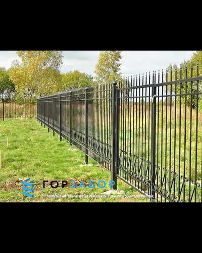 Раздвижные кованые ворота от производителя KOV1506