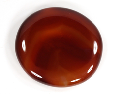 Сердолик, полировка плоская, Ботсвана (44*40*8 мм, 27 г) №35565