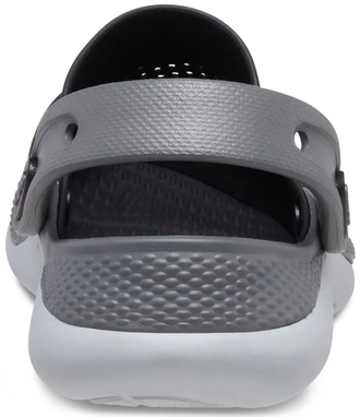 Crocs LiteRide Kids Clog Детские Черные с серым