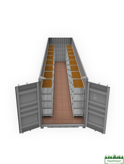 Стационарные камеры для прививок и рассады - Сумка контейнер горшки для рассады от производителя по