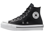 Кеды Converse All Star Lift Platform Leather Black