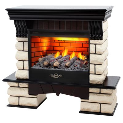 Электрокамин Kavkaz AO с очагом 3D FireStar 25.5