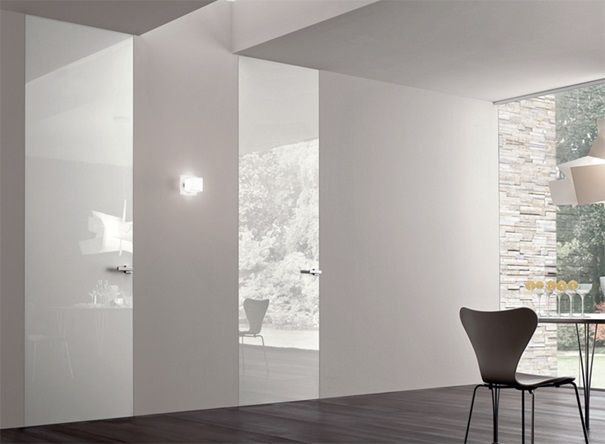 Зеркальные скрытые двери: стильный и функциональный вариант