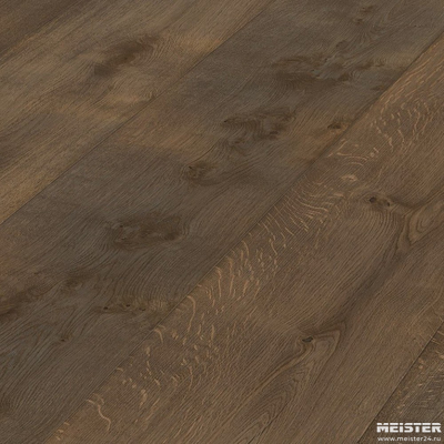 Паркетная доска Meister Дуб Рустик Оливково-серый 8511 HD400L