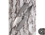 Складной нож  Shirogorov Khati titanium silver