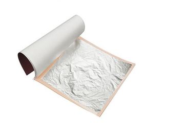 Пищевое серебро 9,5x9,5 cм, 1 лист
