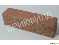 Имитация природного камня. Евростандарт "Шуба". Персик. Кирпичный завод Брик Филд