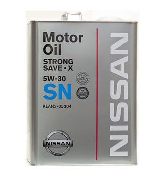 Масло моторное Nissan Strong Save X 5w30 SN 4л