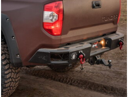 Бампер силовой задний BMS ALFA для Tayota Tundra 2014-2021