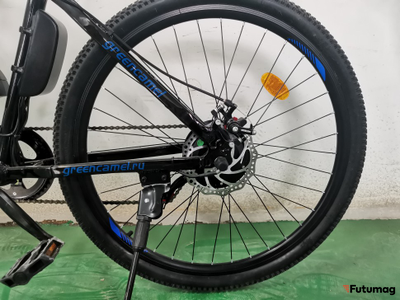 Электровелосипед GreenCamel Класс А (R27,5 350W 10Ah) 7 скоростей синий