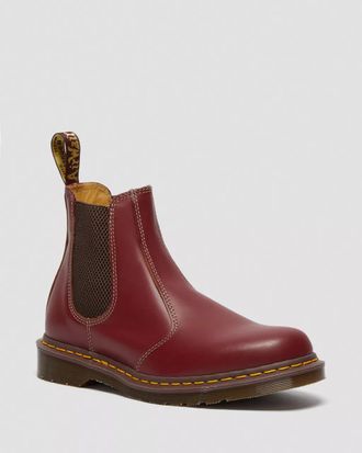 Челси Dr Martens 2976 Vintage Made Chelsea Boots Red