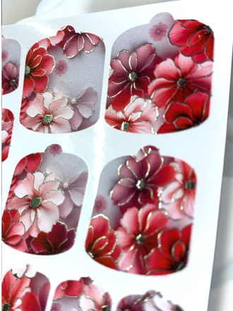 Пленки для педикюра с фольгой VIP-041