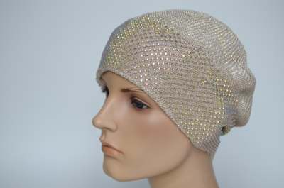 Итальянский берет со стразами Вицио