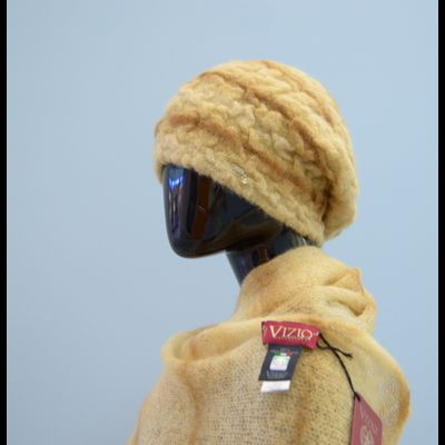 Берет Vizio 7014 B светло - коричневый