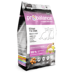 Корм Probalance для котят цыпленок 0,4 кг