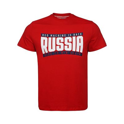 Футболка РОССИЯ красная (р.L) 330503
