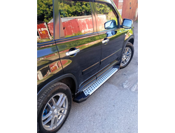 Пороги на Nissan X-Trail T31 (2007-2014) Bmw-style V2