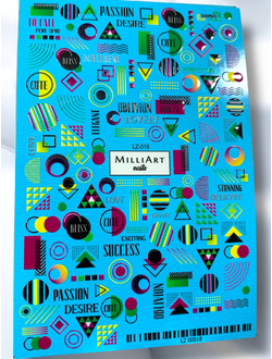 Слайдеры для ногтей LINZA 8*12 см LZ-018