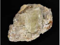 Барит прозрачный, кристаллы на породе, Россия, Северный Кавказ, КЧР, Усть-Джегутинский район (68*47*35 мм, 124 г) №35267