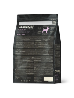 Grandorf Fresh сухой корм для собак мелких пород с уткой и бататом, 1 кг