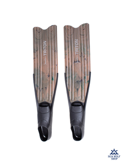 Ласты длинные 45/46 Marlin TRITON brown мягкие XL