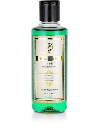 Масло для волос Амла & Брахми (Amla&Brahmi herbal hair oil) 210мл