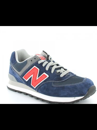 New Balance 574 Red/Blue