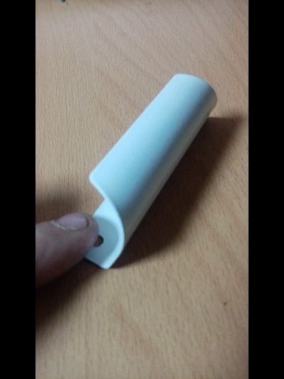 Ручка РАКУШКА стальная, Коричневая ( Металлическая)