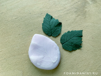 Молд  «Лист ежевики #7» (ELF_decor)