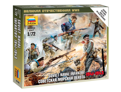 Сборная модель: (Звезда 6146) Советская морская пехота 1941-1943 гг.
