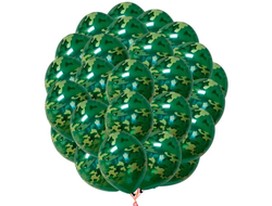 Гелиевый шар Камуфляж