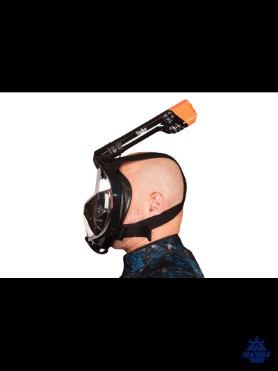 Маска полнолицевая Scuba Brothers Beatle Black L/XL