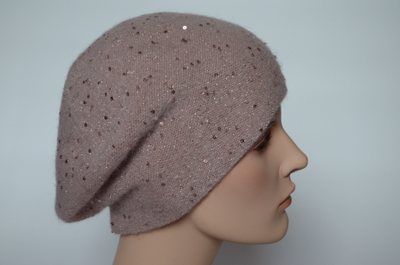 Vizio Collezione берет Италия 6943 розовый фото