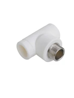 Тройник PPRC с наружной резьбой 20x1/2 MeerPlast