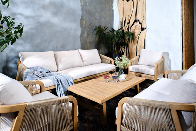 Комплект для отдыха из акации Rimini XL